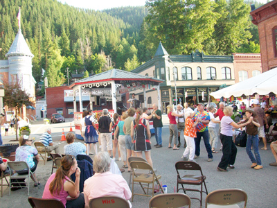 dancing at the 2012 Accordion Festival