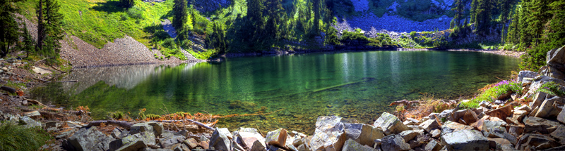 Mirror Lake, Shoshone County