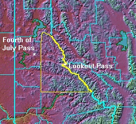 shoshone county in northern Idaho